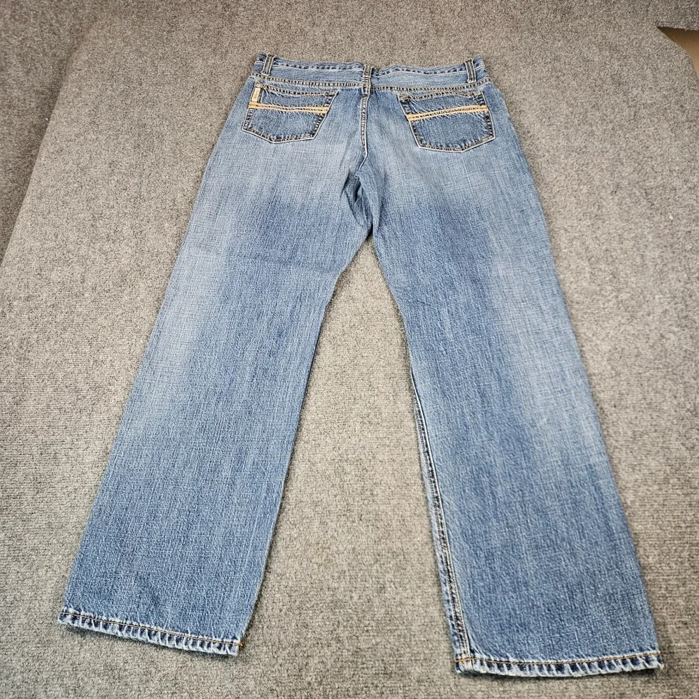 Cinch Westin Mens Jeans 36x32 Medium Wash Straight Leg Denim MB98534001